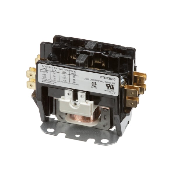 Contactor; 2P 30A 208/240Vac